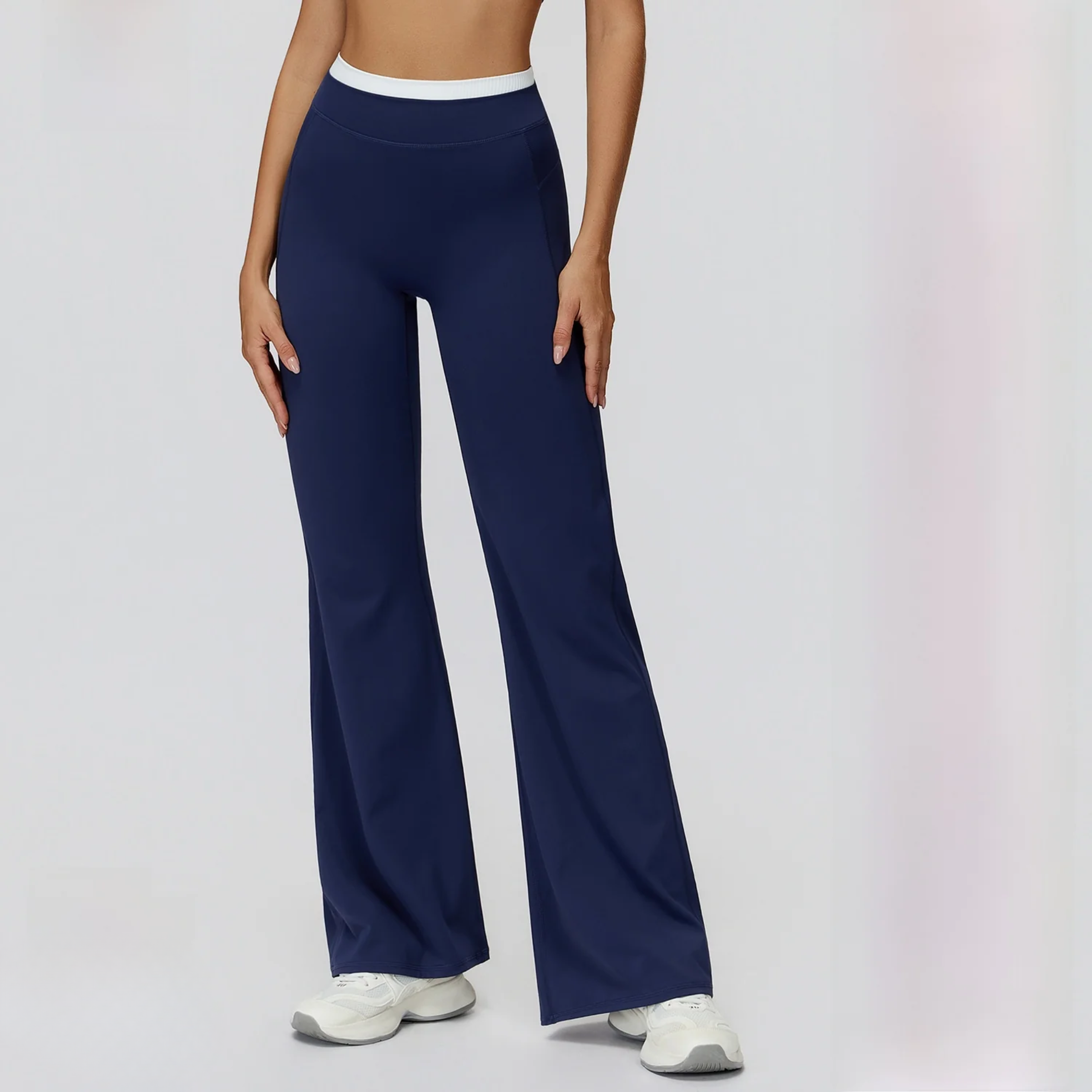 Feel Feel High Waisted Wide Pants