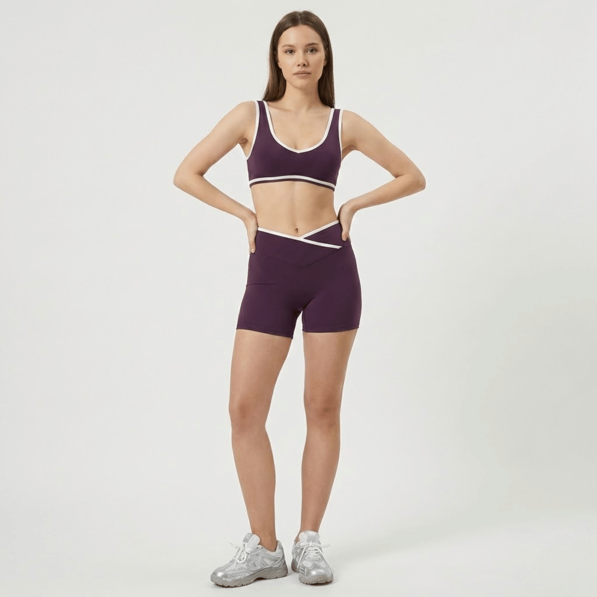 Studio Contrast Shorts Set