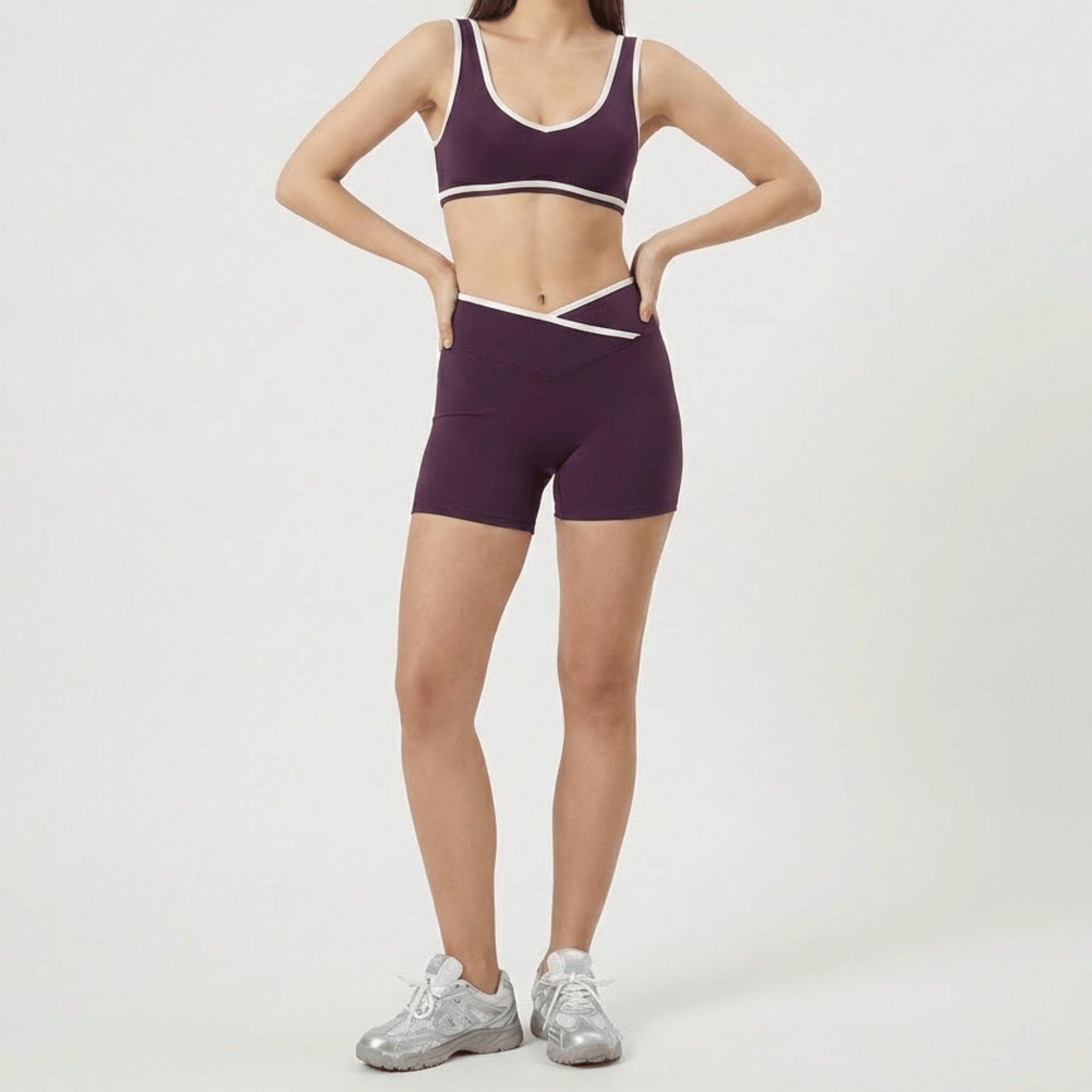 Studio Contrast Shorts Set