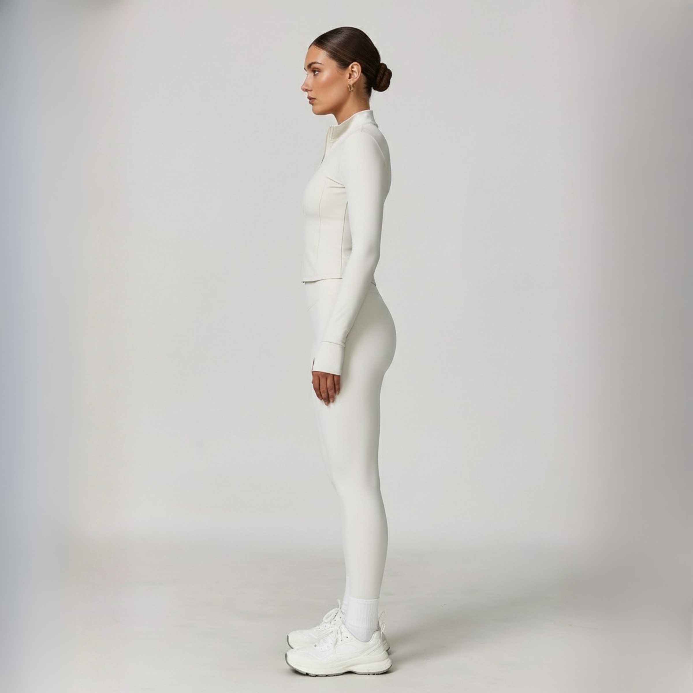 Basic High-Waist Pants