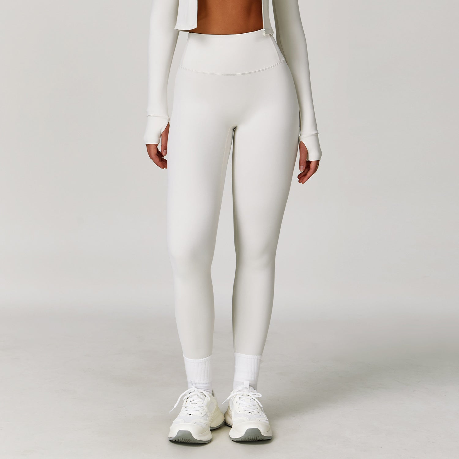 Basic High-Waist Pants