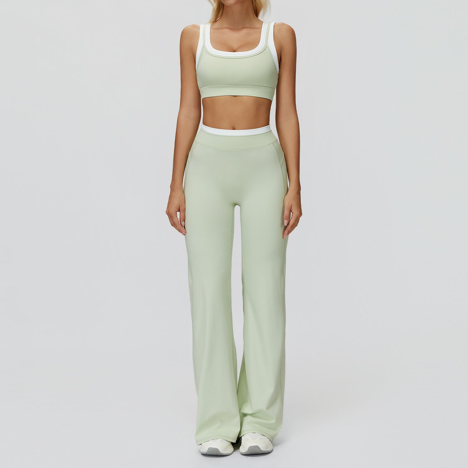 Feel Feel High Waisted Wide Pants