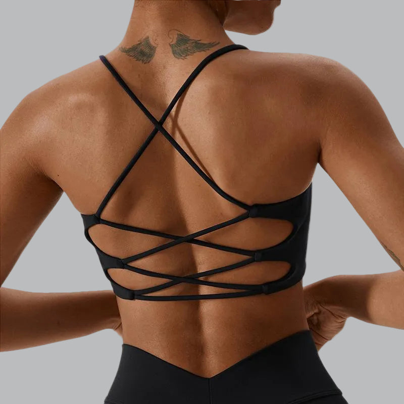 Studio Cross-Back Bra