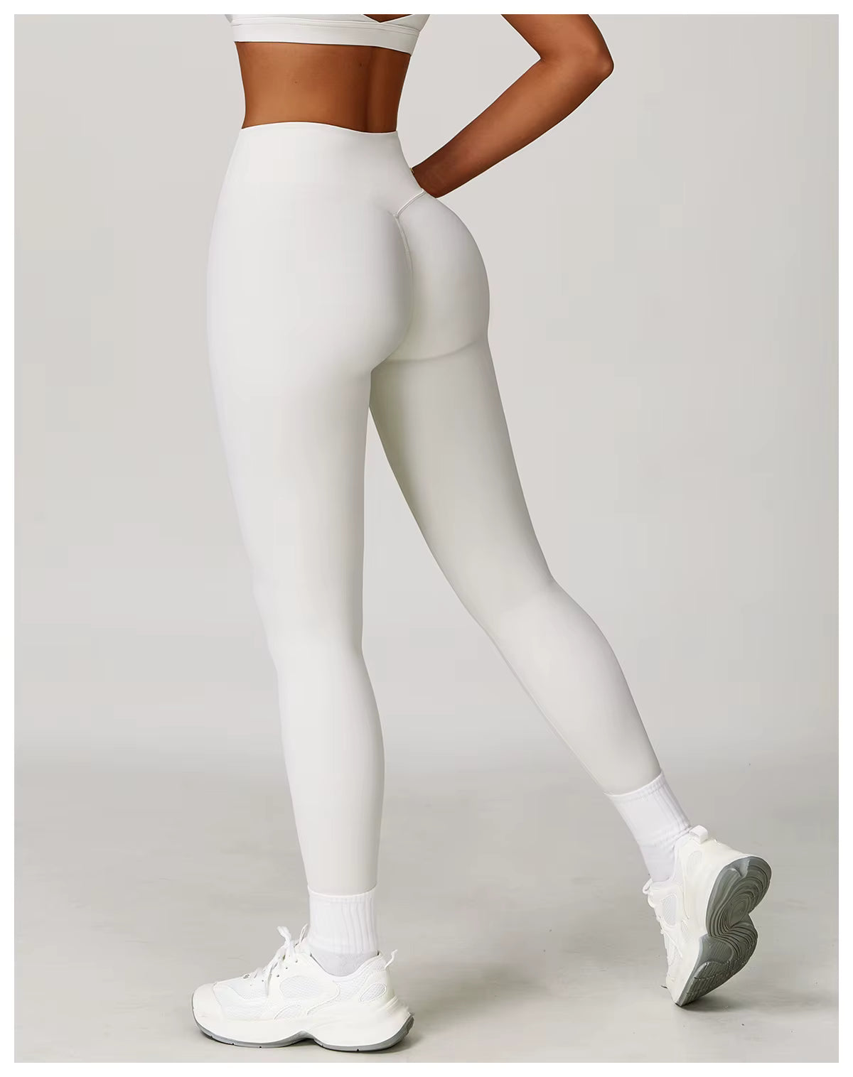 Basic High-Waist Pants