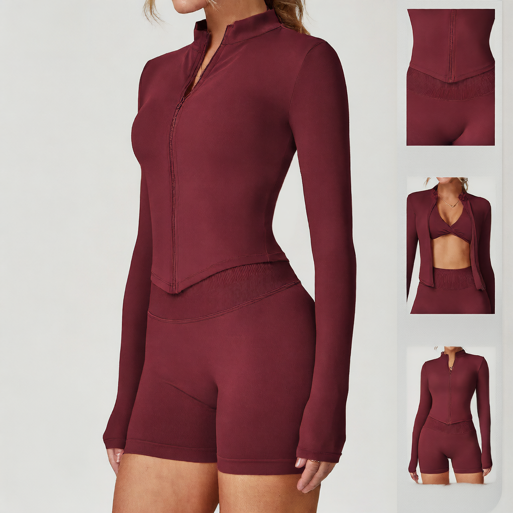 Core Quick-Dry Zip-Up Jacket